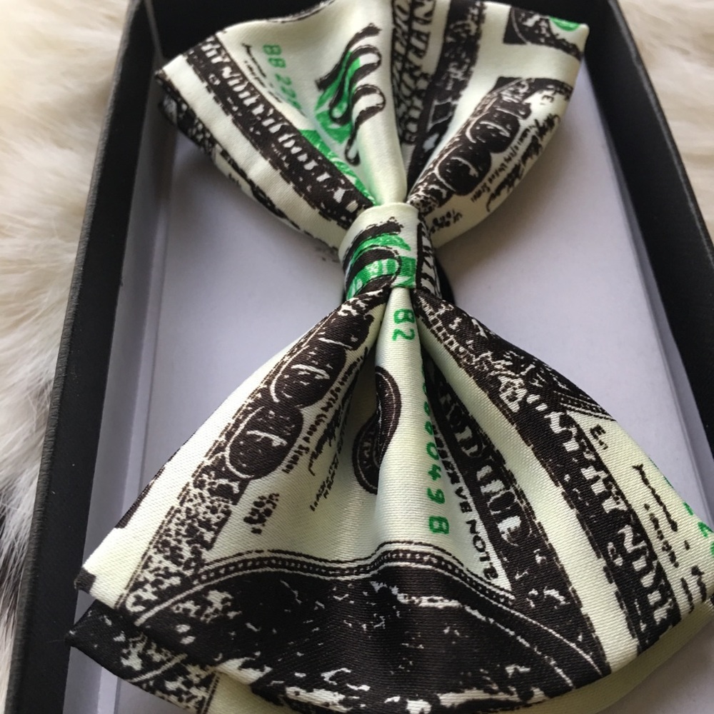 NWT - Men Adjustable Tuxedo Bow tie Calistyle